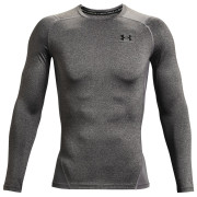 Herren-Funktionsshirt Under Armour HG Armour Comp LS grau CarbonHeather//Black