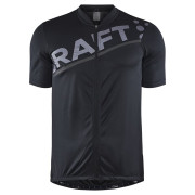 Herren Radtrikot Craft Core Endur Logo 2022 schwarz Black