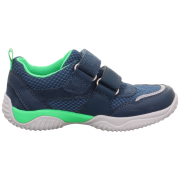 Kinder-Sneaker Superfit Storm Blue/Green blau/grün blue/green