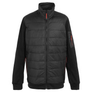 Herrenjacke Regatta Colliston schwarz/rot Blck(RdOchr)