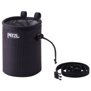 Kreidebeutel Petzl Bandi schwarz Chalk Stripes
