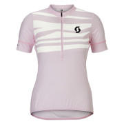 Damen-Radtrikot Scott Jersey W's Endurance LT SS hellrosa bliss pink