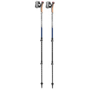 Nordic Walking Stöcke Leki Poles Traveller Carbon blau midnightblue dark metallic-llight anthracite-white