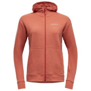 Damen-Sweatshirt Devold Everyday Zip Hoodie Wmn orange CORAL
