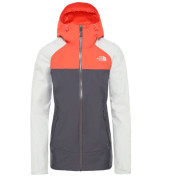 Damenjacke The North Face Stratos grau/orange VanadisGrey/TinGrey/RadiantOrange