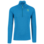 Herren-Sweatshirt Karpos Pizzocco Half Zip hellblau Diva Blue/Midnight