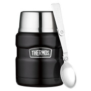Thermobehälter fürs Essen Thermos Style (470 ml) schwarz Mattblack