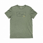 Herren-T-Shirt Devold Active "Outline" Tee Man grün/schwarz FOREST
