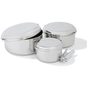Geschirrset MSR Alpine 4 Pot Set silber