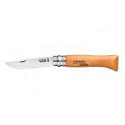 Klappmesser Opinel N°08 Carbon Viroblock, blister natur