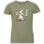 Kinder-T-Shirt Alpine Pro Bobbo Oil Green hellgrün OIL GREEN