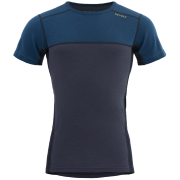 Herren-Funktionsshirt Devold Lauparen Merino 190 T-Shirt Man dunkelblau FLOOD/NIGHT/INK