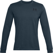 T-Shirt Under Armour Sportstyle Left Chest LS blau MechanicBlue//Black