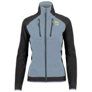 Damen Funktions-Sweatshirt Karpos Alagna Evo W Jacket schwarz/grau Dusty Blue/Black