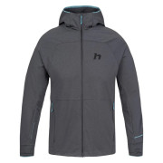 Herren-Sweatshirt Hannah Ethan Hoody schwarz anthracite mel