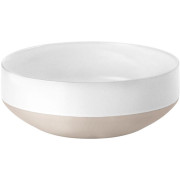 Schüssel Brunner Salad bowl Saladier 23,5 cm weiß