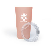 Thermotasse Snow Monkey Enjoyer 473 ml hellrosa rose