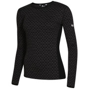 Damen-Funktionsshirt Zulu Merino 240 Long schwarz Black