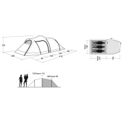 Wanderzelt Outwell Earth 3 Plus
