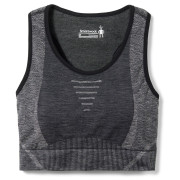 Damen-Funktionsunterwäsche Smartwool W Intraknit Racerback Bra 2023 schwarz black heather