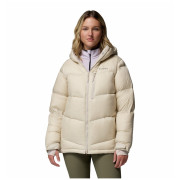 Damen-Winterjacke Columbia Cloudview Down Hooded Jacket beige Dark Stone