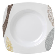 Teller Brunner Deep plate weiß