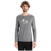 Herren-T-Shirt Icebreaker 200 Oasis LS Crewe Last Run