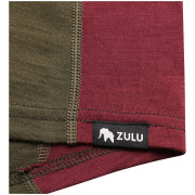 Damen-T-Shirt Zulu Merino Mountains 160 Short Block