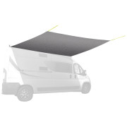 Vordach Brunner Deflector QDR 360 grün