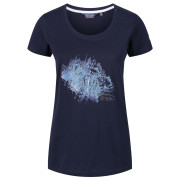 Damen-T-Shirt Regatta Filandra III CL blau Navy/Silver