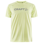 Herren-T-Shirt Craft CORE Unify Logo gelb Giallo