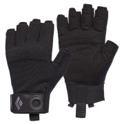 Klettersteig-Handschuhe Black Diamond Crag Half-Finger Gloves schwarz Black