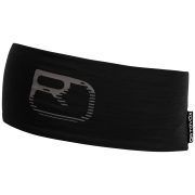 Stirnband Ortovox 120 Cool Tec Logo Headband schwarz Black Raven