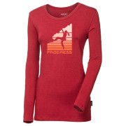 Damen-Funktionsshirt Progress Sonja Boulder rot