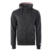 Herren-Sweatshirt Hi-Tec Sabarin schwarz Black Melange