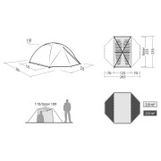 Wanderzelt Robens Lodge 2 Exp
