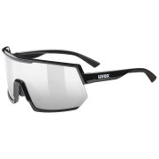 Sonnenbrille Uvex Sportstyle 235 schwarz lack / Mirror Silver