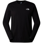 Herren-T-Shirt The North Face M L/S Simple Dome Tee schwarz TNF BLACK
