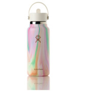 Thermoflasche Hydro Flask Wide Flex Straw Cap 32 oz weiß/rosa sugar rush