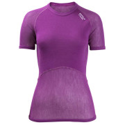 Damen-Funktionsshirt Brynje of Norway Lady Wool Thermo light T-Shirt lila Violet