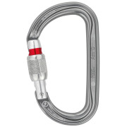 Karabiner Petzl AmD Screw-Lock silber