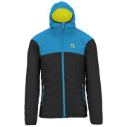 Herren-Winterjacke Karpos Lyskamm Evo Jacket schwarz/blau Black/Blue Jewel