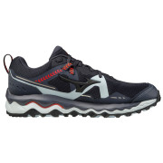 Herrenschuhe Mizuno Wave Mujin 7 schwarz/weiß Indiaink/Blk/Ignitionred