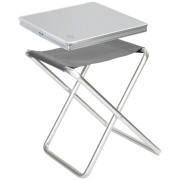 Stuhl / Tisch Bo-Camp Stool top - Foldable grau