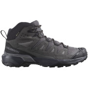 Herrenschuhe Salomon X Ultra 360 Leather Mid Gore-Tex grau Castlerock / Asphalt / Kelp