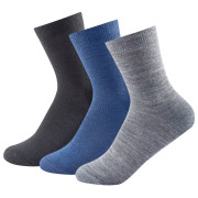 Socken Devold Daily Light Sock 3PK schwarz/blau IndigoMix