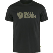 Herren-T-Shirt Fjällräven Logo T-shirt M schwarz Black