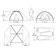 Ultraleichtes Zelt Marmot Tungsten UL 3P