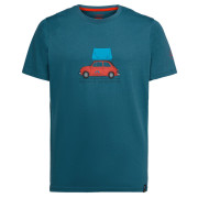 Herren-T-Shirt La Sportiva Cinquecento T-Shirt M blau/rot Hurricane