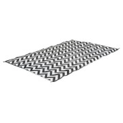 Zeltteppich Bo-Camp Chill Mat Carpet XL Wave schwarz/weiß